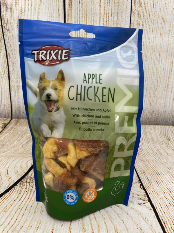 FRIANDISES TRIXIE – CHIEN – APPLE CHICKEN – POULET&POMME 100GR