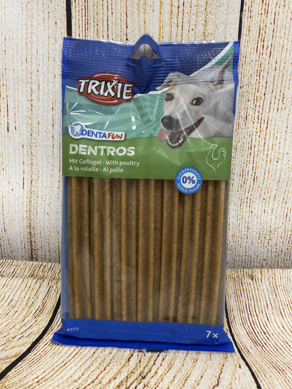 FRIANDISES TRIXIE – CHIEN – DENTROS DENTAFUN – VOLAILLE 180GR