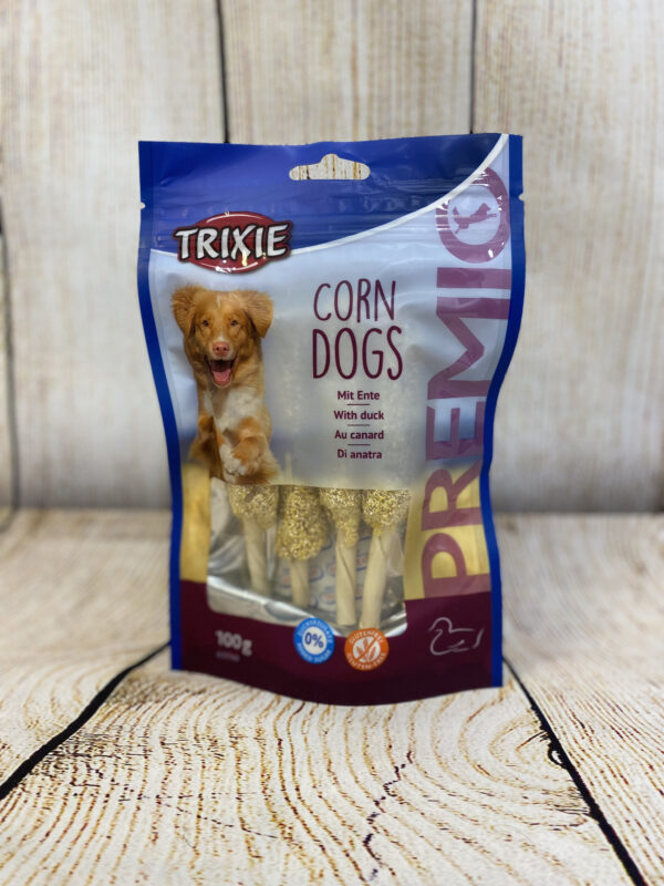 FRIANDISES TRIXIE – CHIEN – CORN DOGS – CANARD 100GR